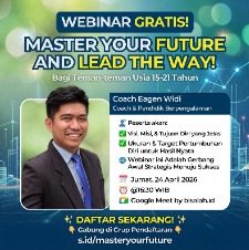 FREE WEBINAR FOR YOUTH: MASTER YOUR FUTURE