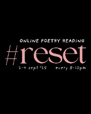 RESET, an online poetic therapy