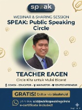 SPEAK - Public Speaking Circle with Teacher Eagen
