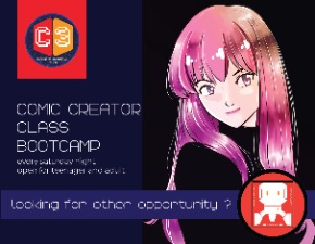 COMIC CREATOR CLASS BOOTCAMP 